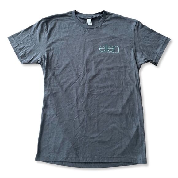 NWOT The Ellen Degeneres Show T-Shirt Grey S - Picture 1 of 5